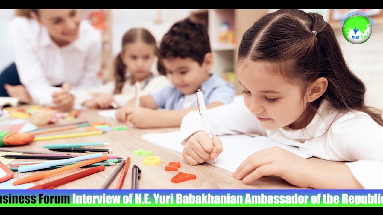 Youtube Thumbnail - Interview of the Ambassador of the Republic of Armenia in Delhi - GIBF